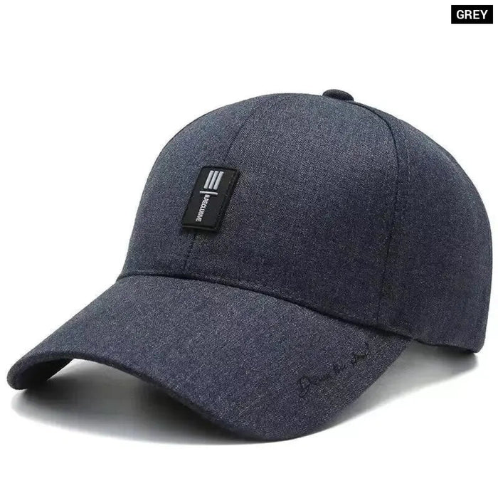 Embroidered Snapback Cap / Hat For Men Sporty