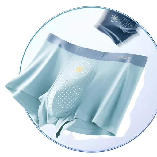 Pack Of 3 Breathable Ice Silk Mens Boxer Shorts