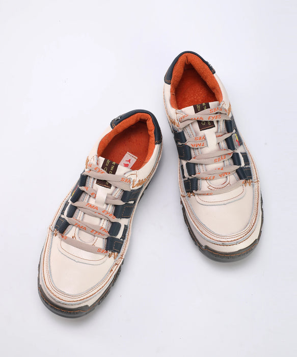 Spring And Autumn Men Casual Sports Wild Little Leather