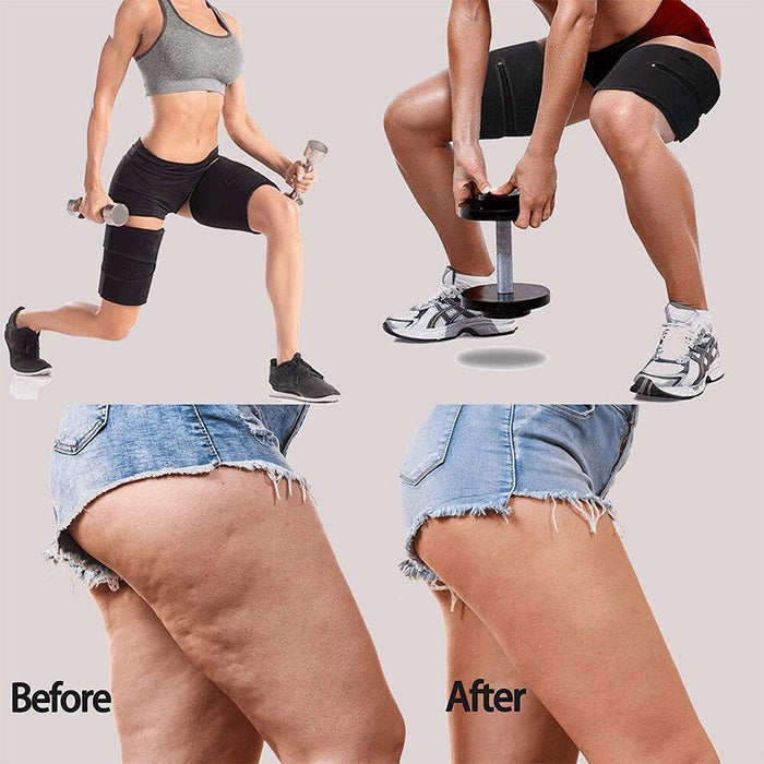 Sports Thigh Shaper Leg Compress Belt for Men & Women Slimming Lose Weight