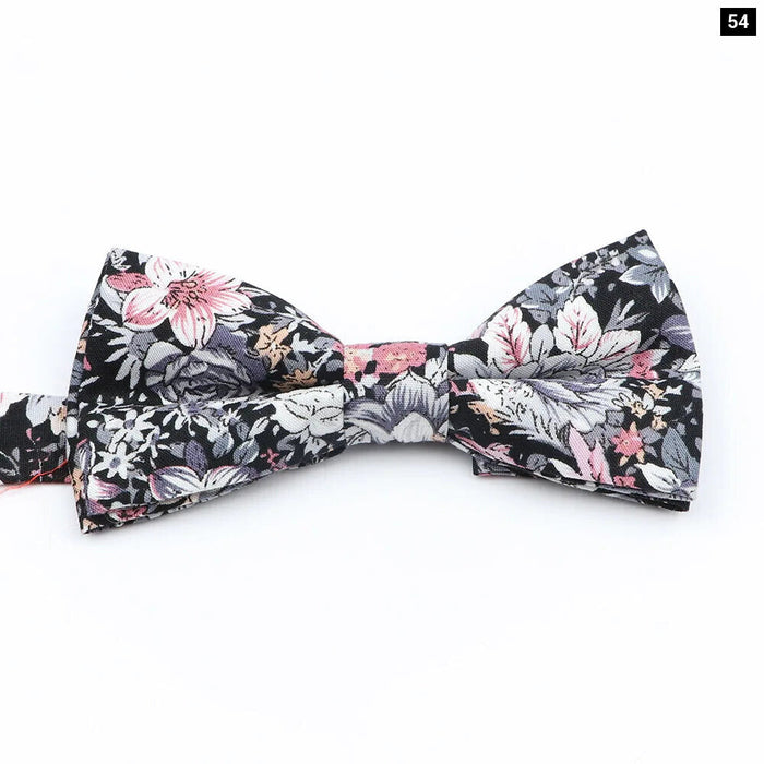 Colourful Floral Bow Ties Fashionable And Fun For Kids