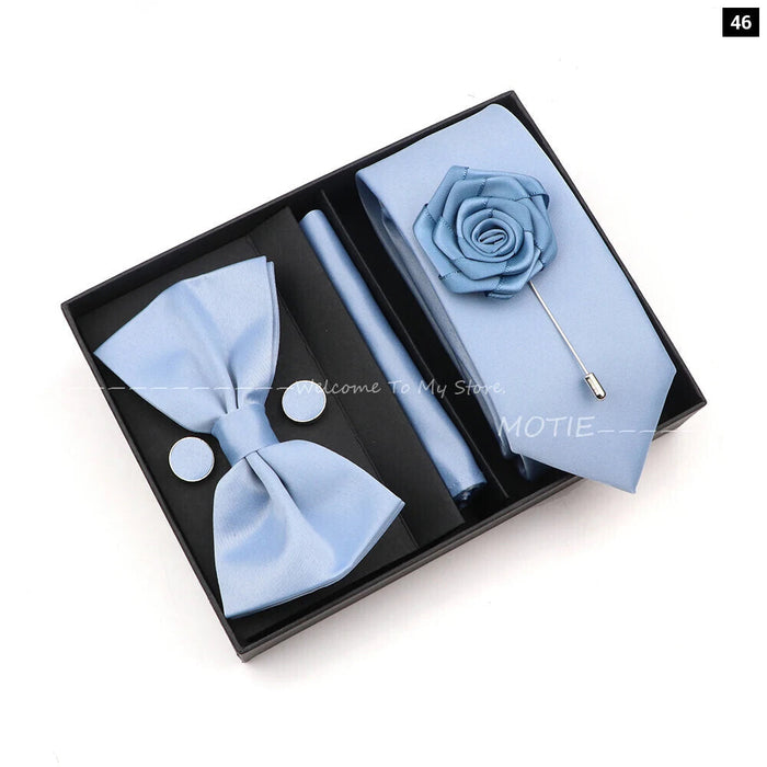 Premium Business Tie Set For Parties And Weddings