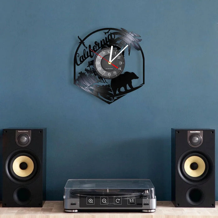 California Republic Wall Clock