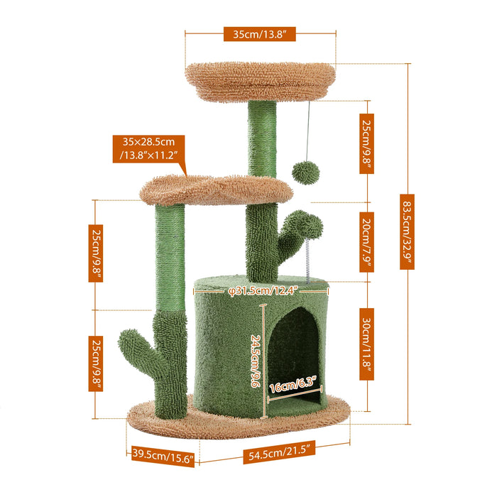 Multi Level Cat Tree Condo Perch