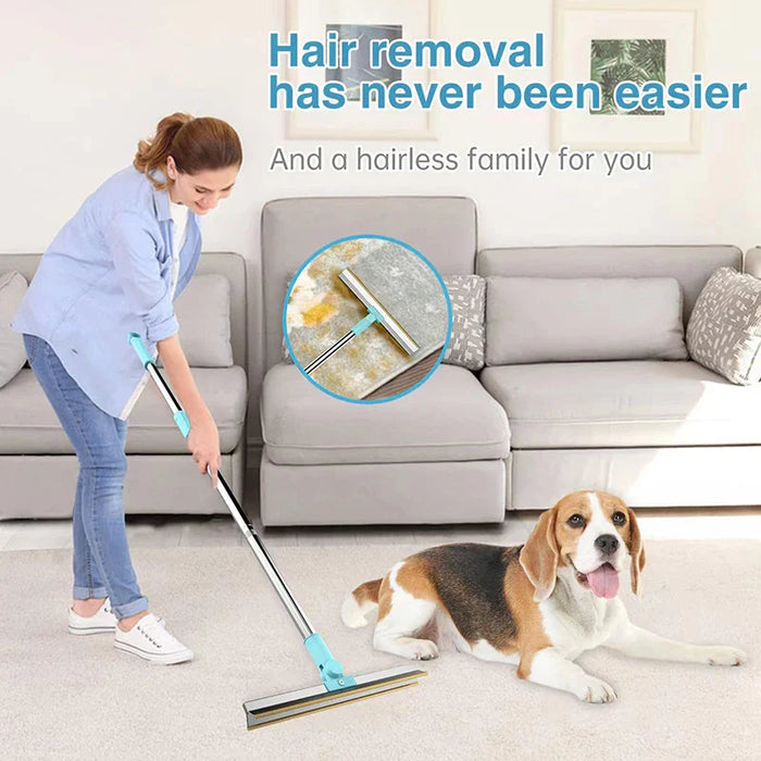 Pet Hair Rake Long Handle Fur Remover