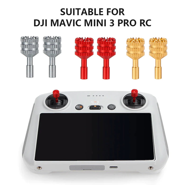 Aluminum Joystick For Dji Rc Rc 2 Controller Replacement Spare For Dji Mini 4 Pro 3 Pro