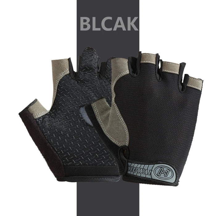 Breathable Half Finger Cycling Gloves For Fitness Training