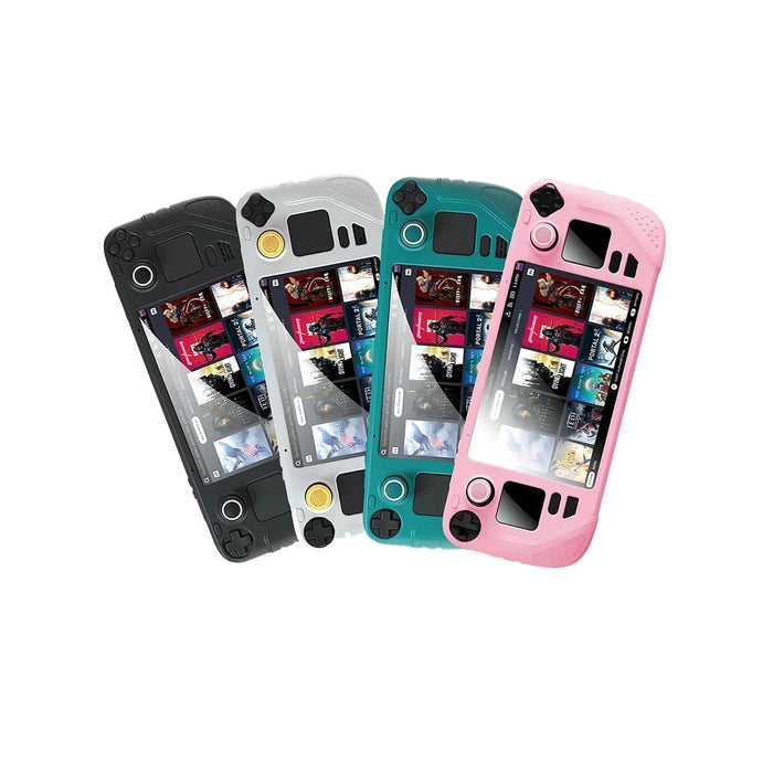 Protective Case 9 In 1 Full Protection Soft Silicone Material Shockproof Case Compatible Steam Deck