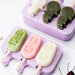 Reusable Silicone Popsicle Mold With Removable Lid