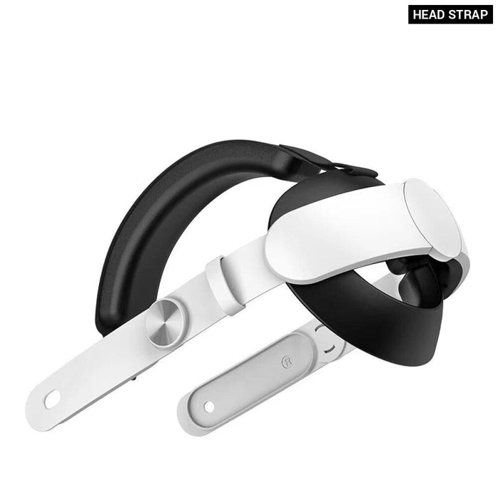 For Oculus Quest 3 Vr Comfortable To Wear Headset Elite Adjustable Head Strap