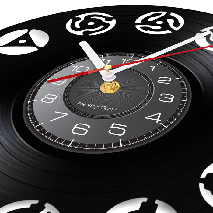 Retro Vinyl Record Wall Clock