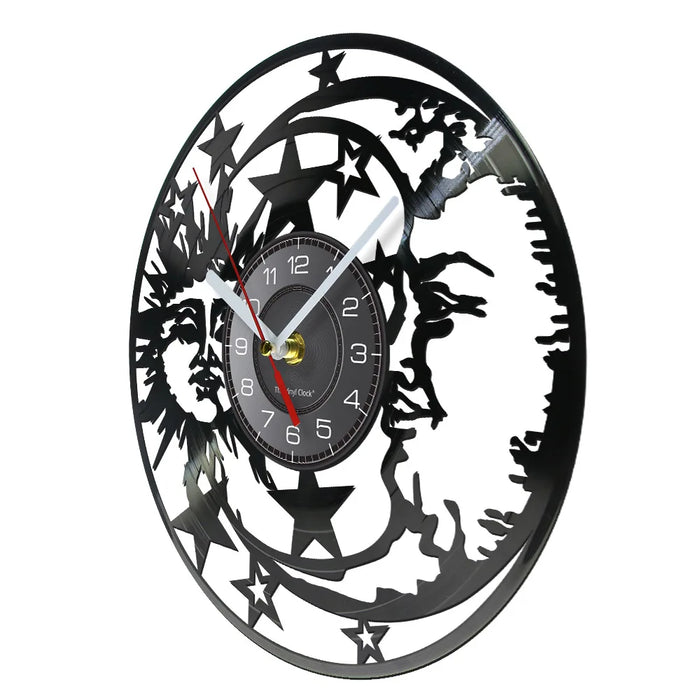 Bohemian Eclipse Wall Clock