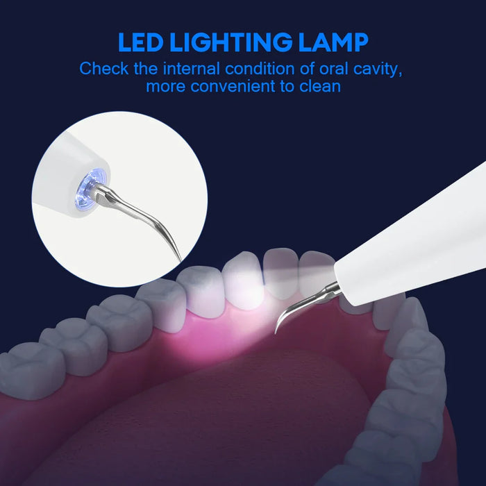 Electric Dental Tartar Remover With Led Lights