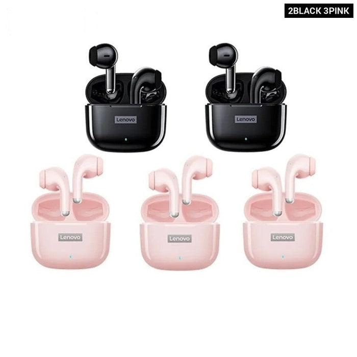 5Pcs Wireless Bluetooth 5.1 Lp40 Pro Lp40Pro Tws Sports Noise Reduction Touch Control Earphones