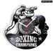 Boxing Gym Vinyl Record Wall Clock