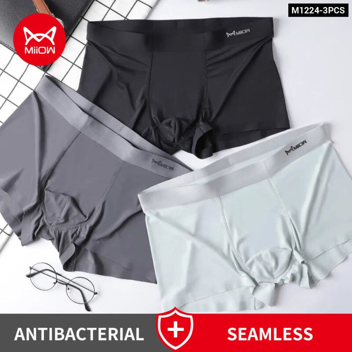 Pack Of 3 Graphene Antibacterial Mens Boxers