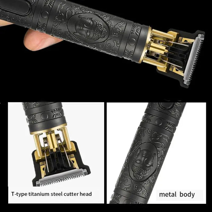 Electric USB Rechargeable Clipper Haircut Razor for Men