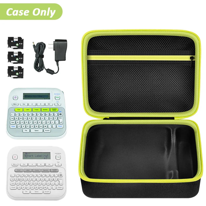 Compact Storage Case For Brother P Touch Ptd220 D210 Label Maker Organize Protect Your Home/Office Labels 50 Characters Or Less