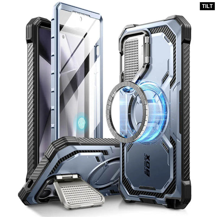 For Samsung Galaxy S24 Ultra 6.8 Inch Armorbox Full-body Rugged Case With Built-in Screen Protector