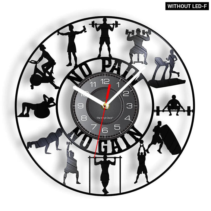 Fitness Center Wall Clock