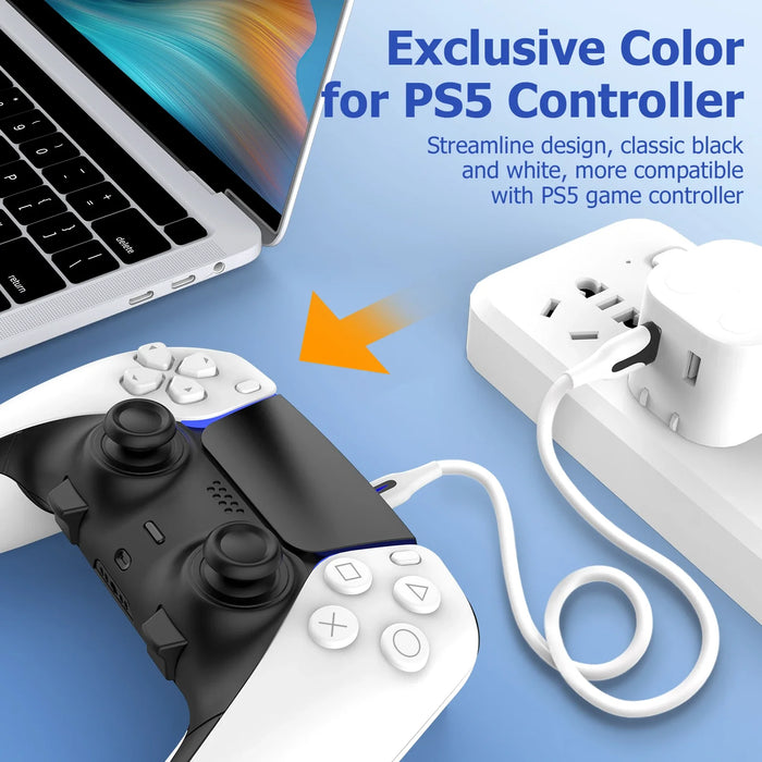 Charging Data Cable 480Mbps Usb To C Fast Charging Wire Compatible Ps5 Controller