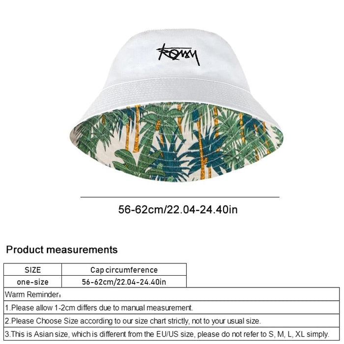 Reversible Hawaii Autumn Summer Big Head Size Fisherman Hat Hiphop Bucket Men Caps Men Casual Street Panama Hat