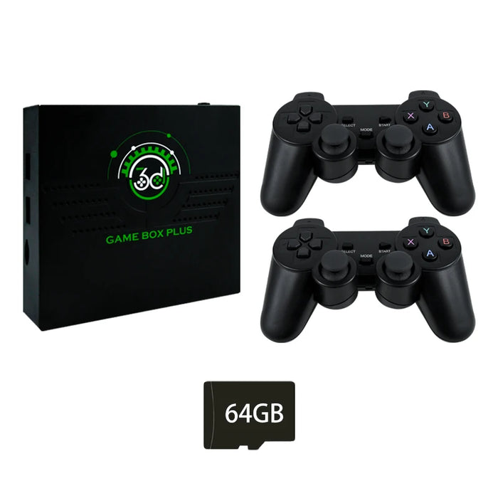 Q6 Retro Game Box 2.4G Wireless Tv Console 10000 Games