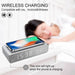 Fast Charging Dock With Alarm Clock And Thermometer