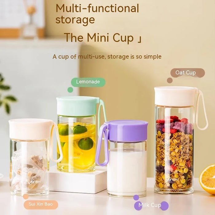 Portable High Borosilicate Milk Cup