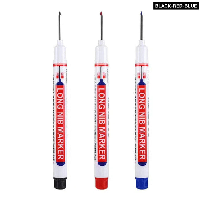 White Permanent Paint Pen Set For Multiple Surfaces 0.7Mm Tip