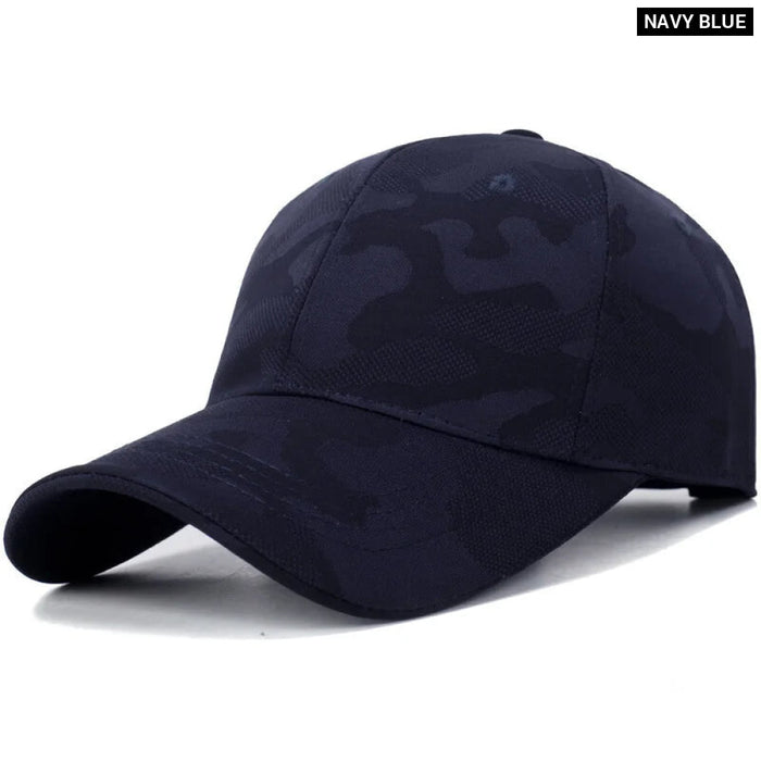 Adjustable Camo Baseball Cap / Hat For Outdoor Wear