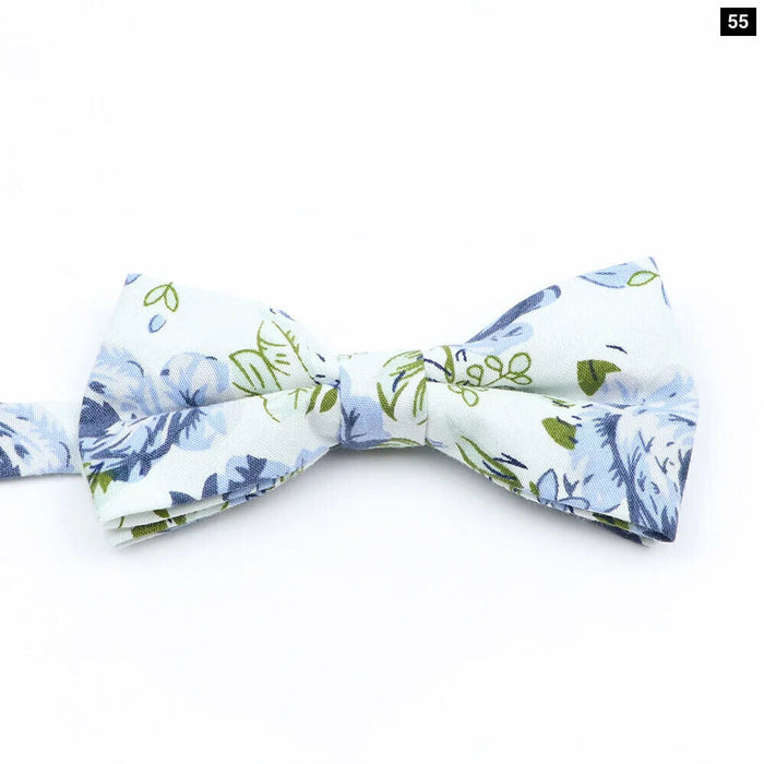 Colourful Floral Bow Ties Fashionable And Fun For Kids