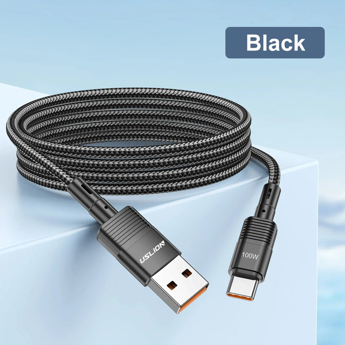 100W Pd Usb C Cable For Iphone Samsung Oneplus