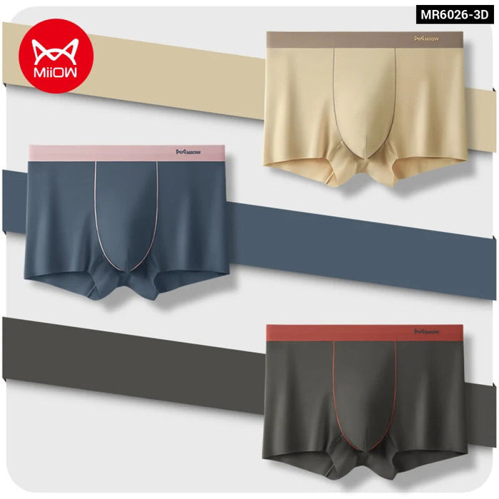 3 Piece Antibacterial Mens Boxers