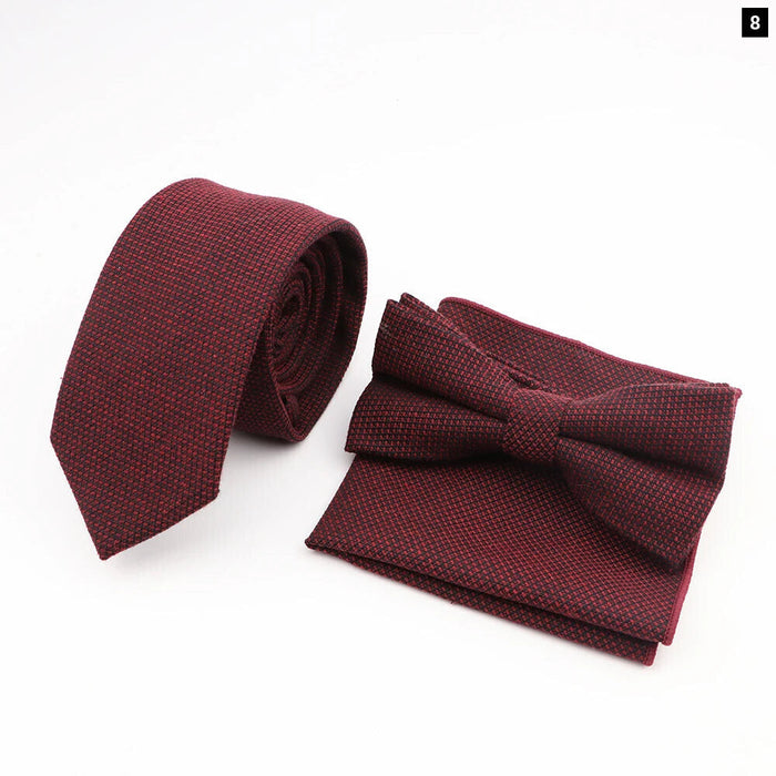 14 Colour Tie Set Classic Fashion For Men Weddings And Business