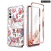 Samsung Galaxy S21 Fe 5g Glitter Marble Case With Screen