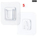 Double-sided Strong Transparent Adhesive Wall Hooks