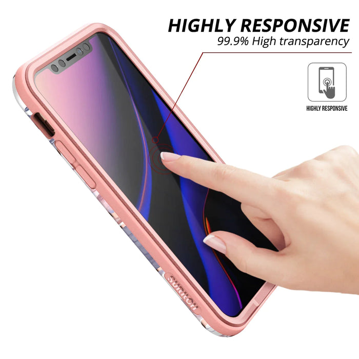 360 Full Body Shockproof Case For Iphone11 Pro With Built In Screen Protector