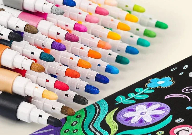 60 Piece Acrylic Paint Marker Set