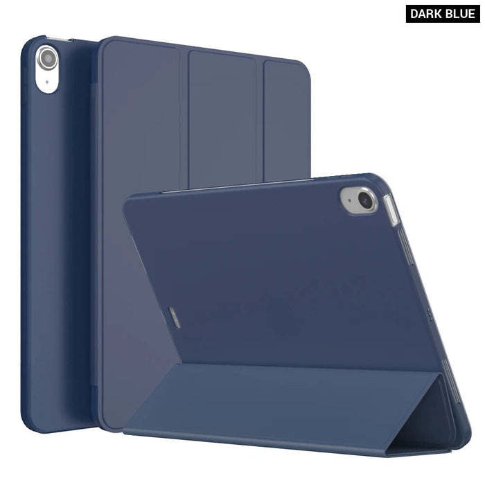 Smart Magnetic Trifold Case For Ipad Air 5 4 10.9 Back Cover