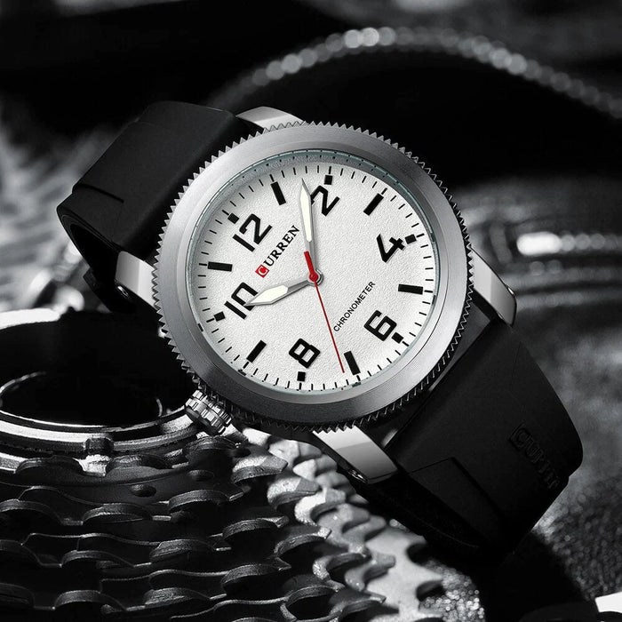 Fashion Watches For Men Left Hand Design Quartz