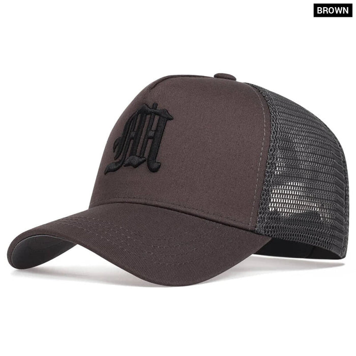 Adjustable M Baseball Cap / Hat Embroidered Letter