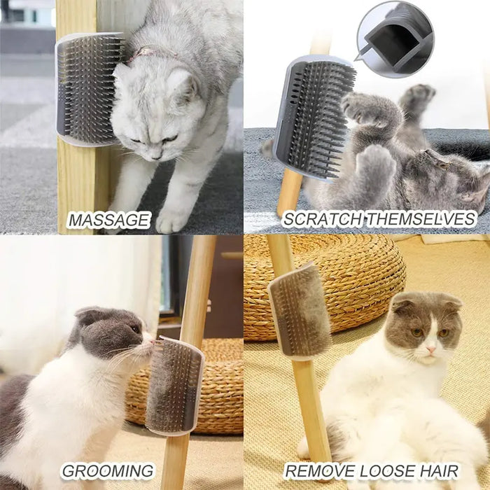 Pet Grooming Brush For Corner Hair Removal