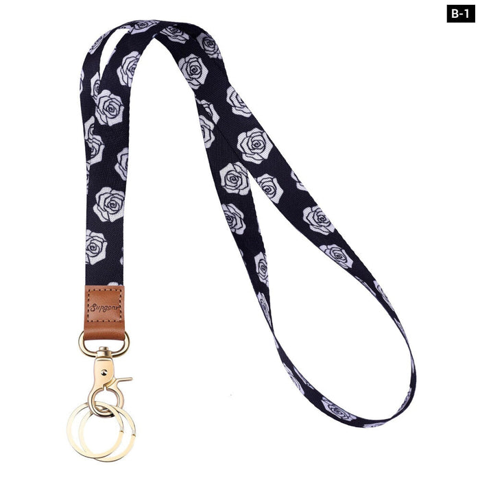 Neck Lanyard For Keys Id Phone And Usb Strap