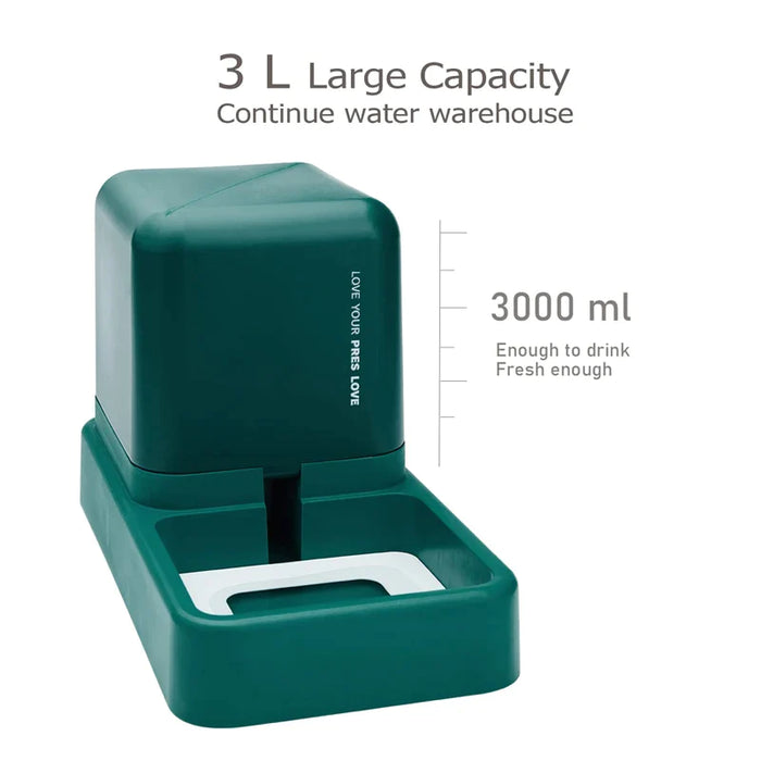 Large Capacity Automatic Dog Feeder Water Dispenser