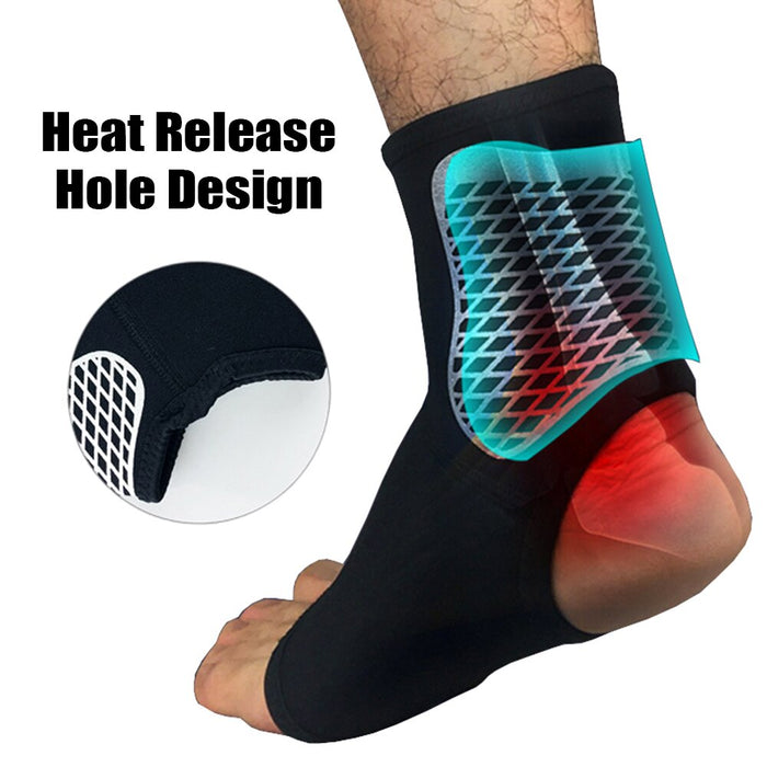 1Pc Elastic Ankle Sprain Protection Bandage For Football Basketball Badminton