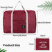 Foldable Travel Duffel Bag for Airlines Pack of 2