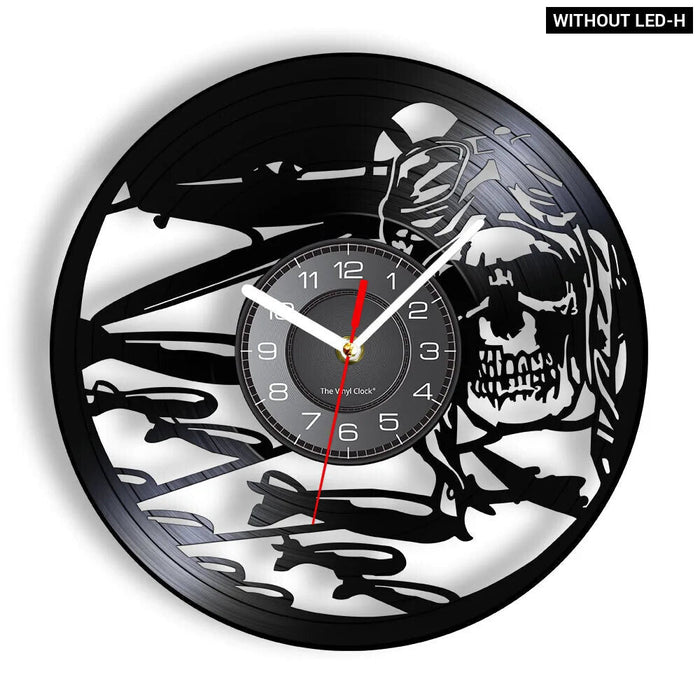 Day Of The Dead Vinyl Record Wall Clock