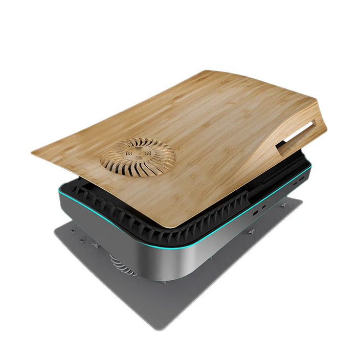 Ps5 Wood Faceplate With Cooling Vents