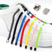 No Tie Elastic Sneakers Flat Without Ties Quick Shoe Laces